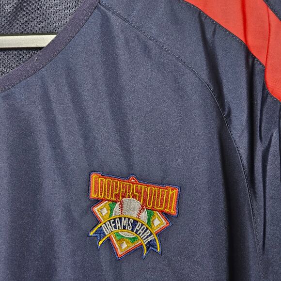 Cooperstown Dream Park Men's Short Sleeve Windbreaker Jacket Size Medium MLB - Picture 4 of 9